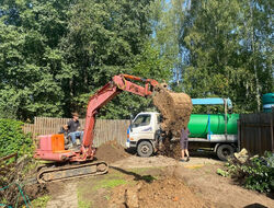 Монтаж газгольдера Спецгаз 6600 л в Луховицах под ключ с земляными работами